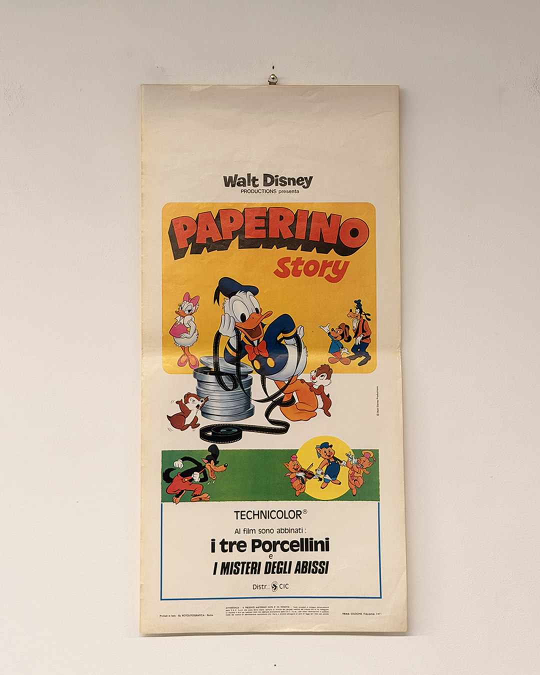 Locandina di cinema - Paperino Story