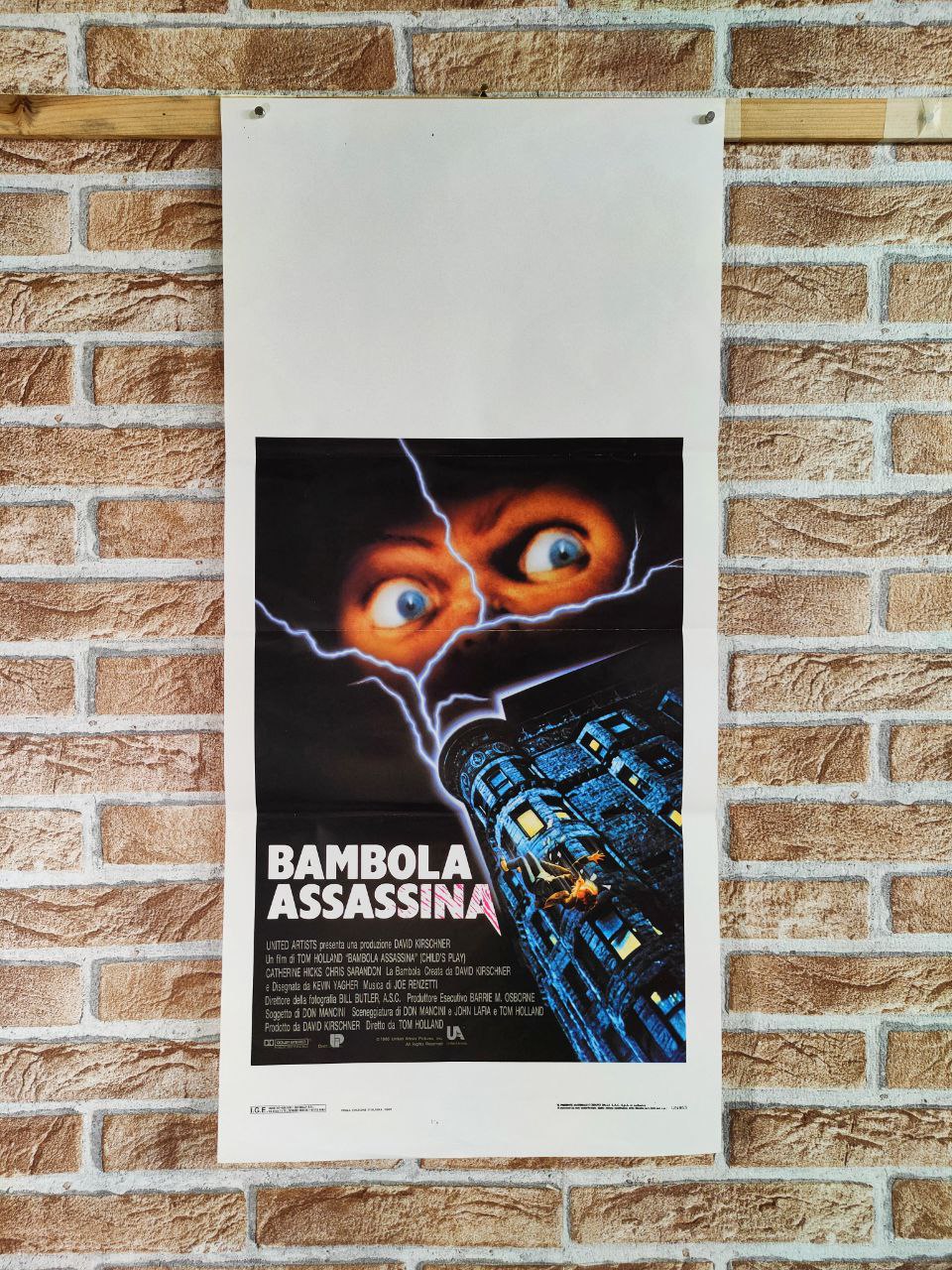 Locandina originale di cinema - La bambola assassina