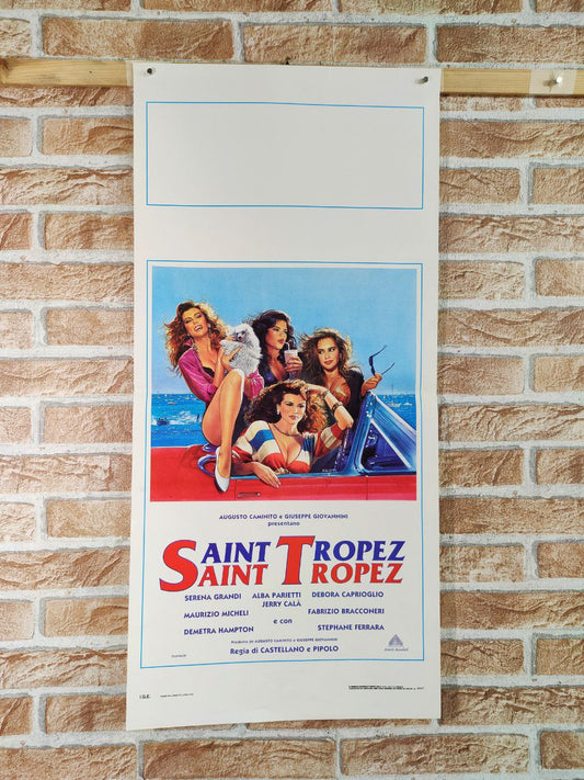 Locandina originale di cinema - Saint Tropez - Saint Tropez