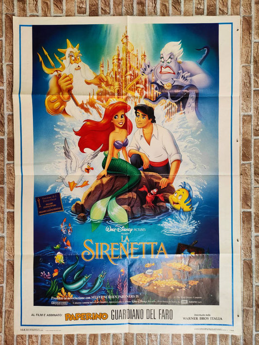 Manifesto originale di cinema - La Sirenetta