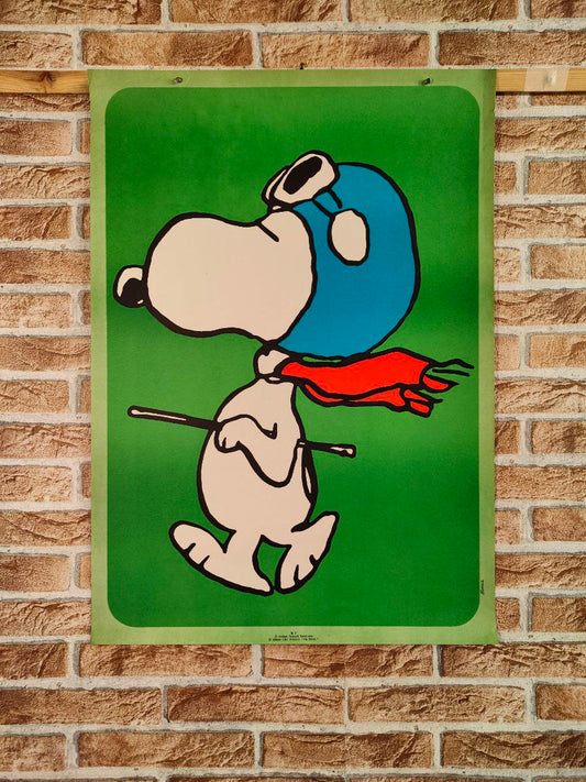 Manifesto originale pubblicitario - Snoopy, Schulz