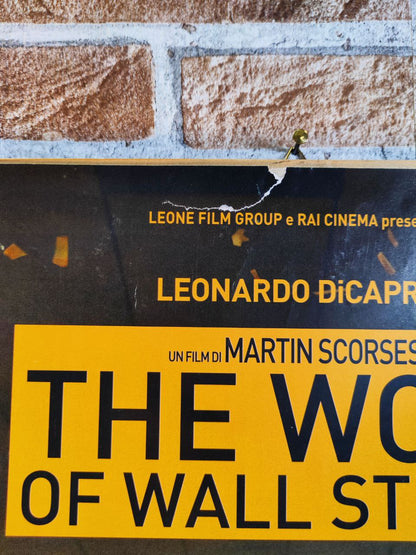 Locandina originale di cinema - The Wolf of Wall Street