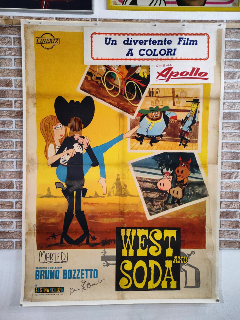 Manifesto originale di cinema - West and Soda – Tortona4Arte