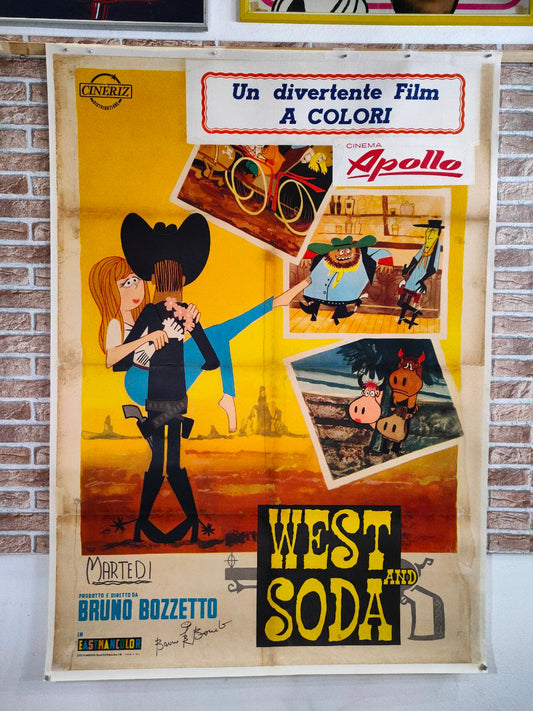 Manifesto originale di cinema - West and Soda