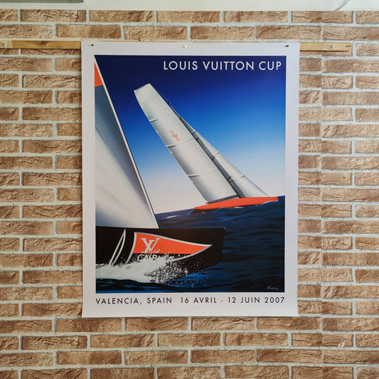 Razzia | Manifesto pubblicitario - Louis Vuitton Cup Valencia