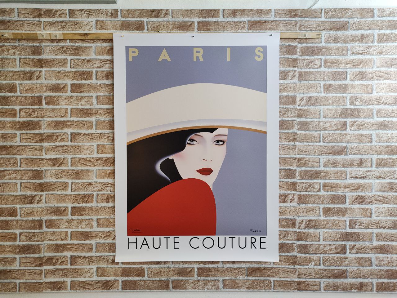 Razzia | Manifesto pubblicitario - Paris Haute Couture