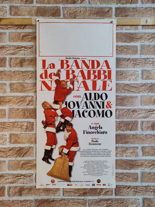 Locandina originale di cinema - La banda dei Babbi Natale