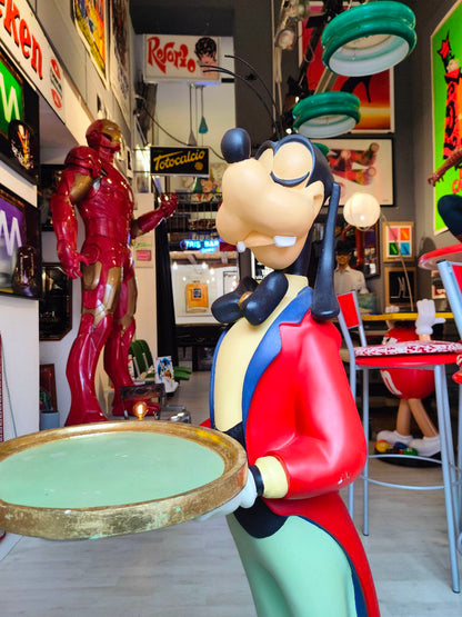 Statua Disney Pippo Maggiordomo