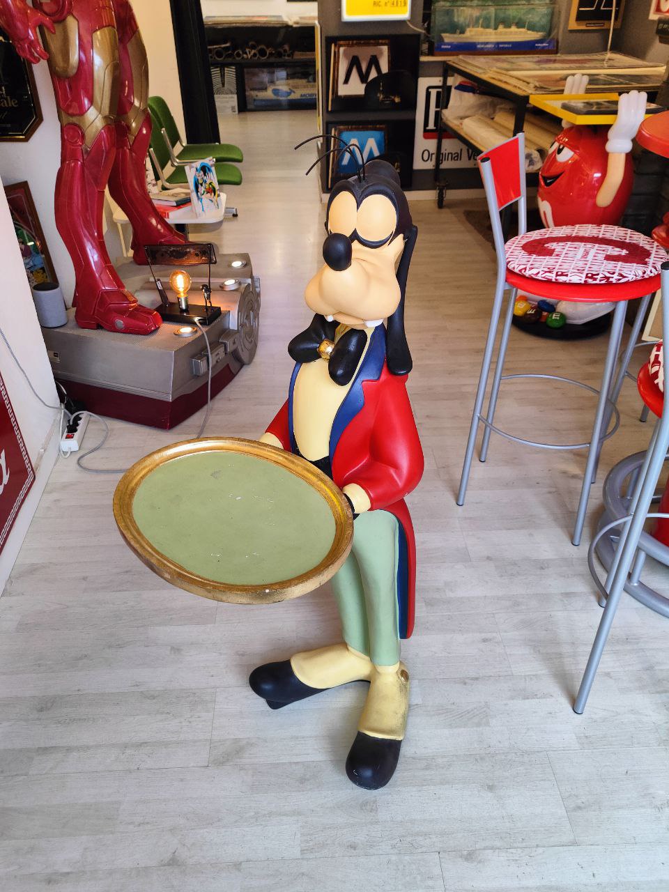 Statua Disney Pippo Maggiordomo