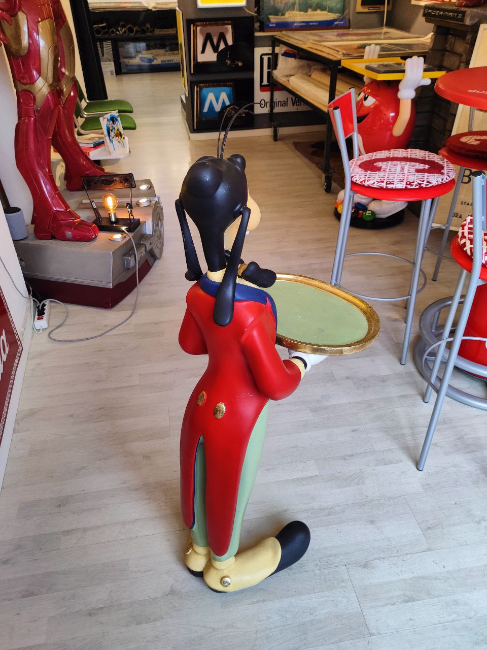Statua Disney Pippo Maggiordomo