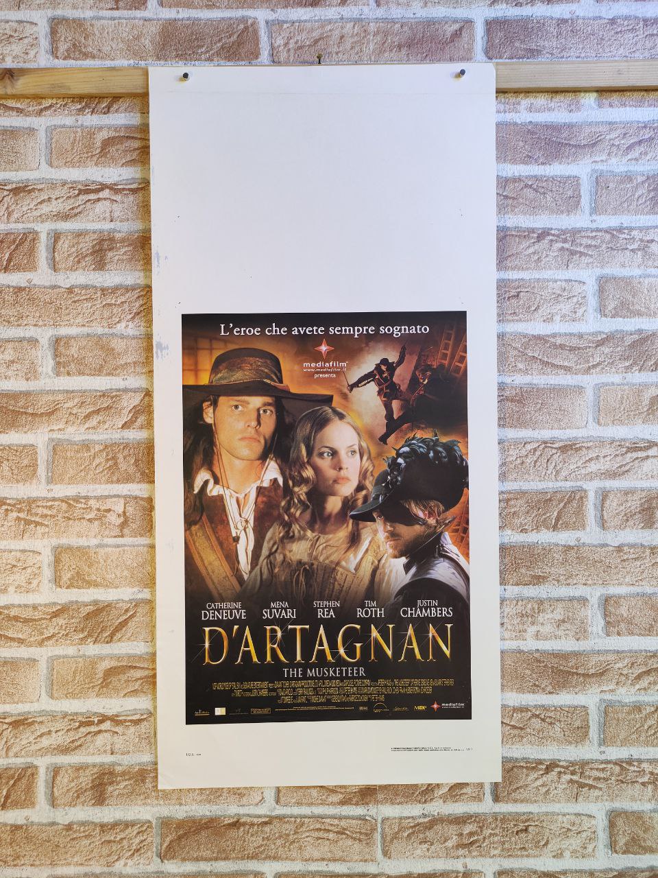 Locandina originale di cinema - D'Artagnan