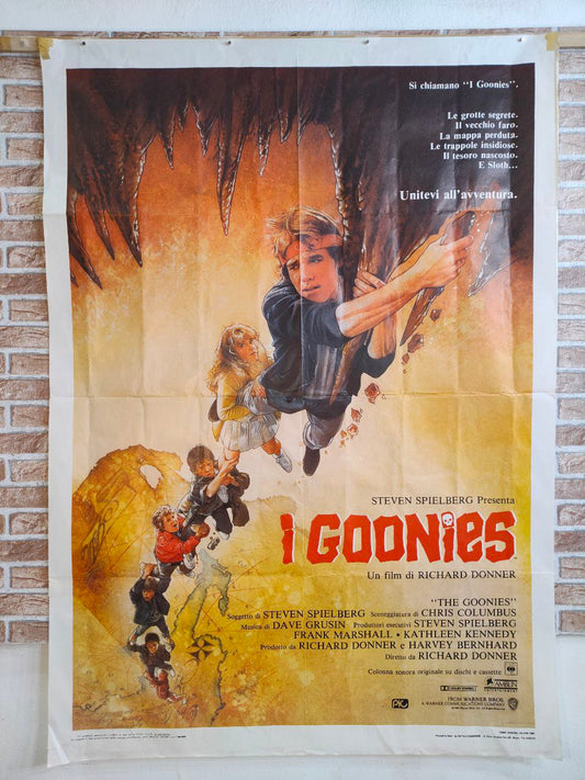 Manifesto originale di cinema - I Goonies