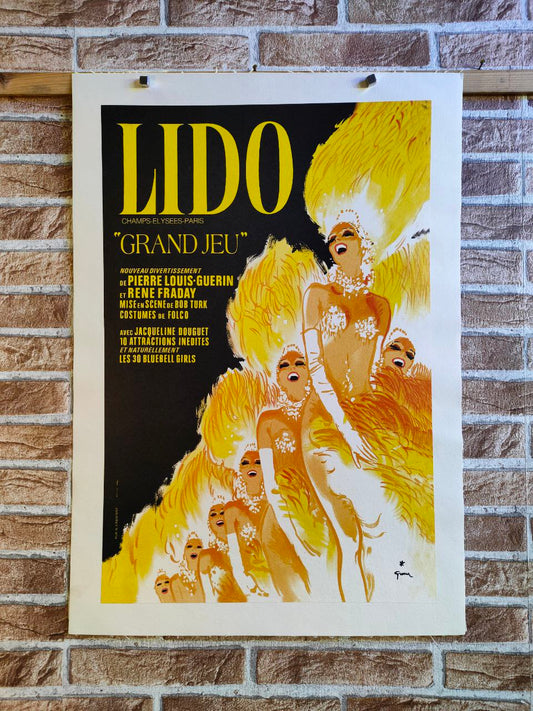 Manifesto originale pubblicitario - Lido