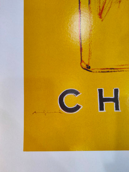 Manifesto originale pubblicitario - Andy Warhol Chanel