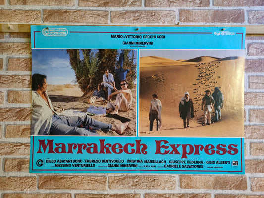 Fotobusta originale di cinema - Marrakech Express