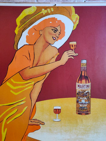 Manifesto originale pubblicitario - Martini e Rossi, Vermouth Torino
