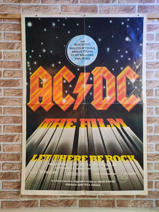 Manifesto originale di cinema - AC/DC: Let There Be Rock