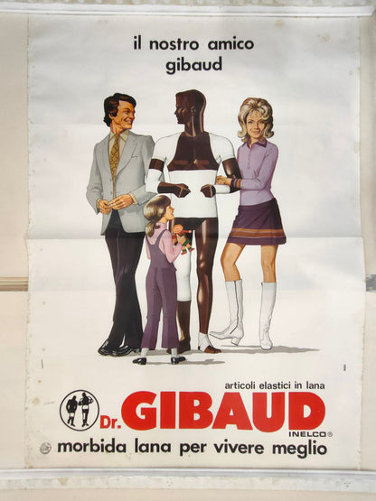 Manifesto originale pubblicitario - Dr. Gibaud