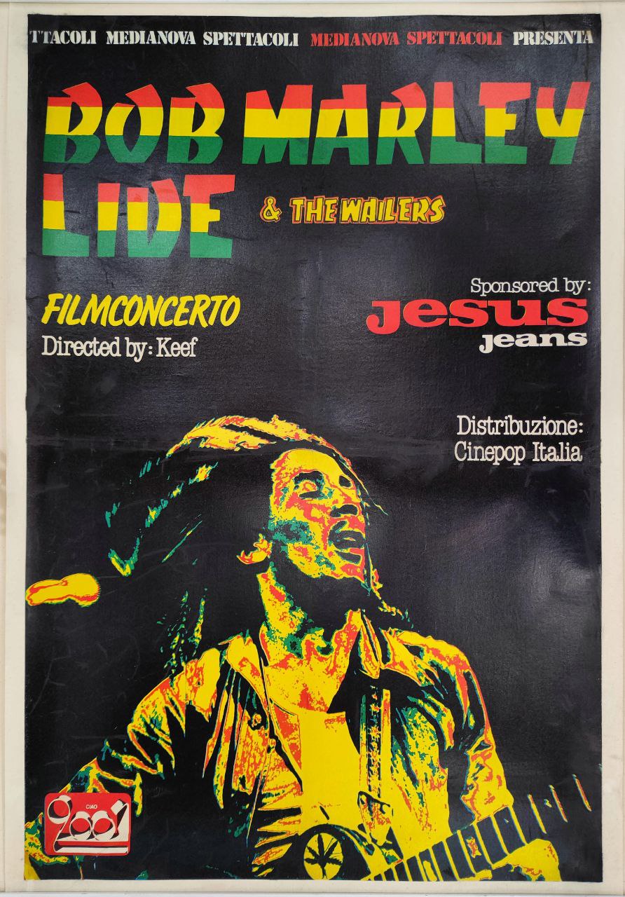 Manifesto originale di cinema - Bob Marley and the Wailers