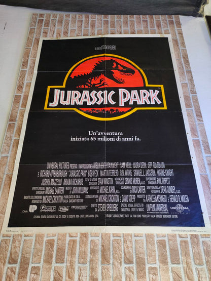 Manifesto originale di cinema - Jurassic Park