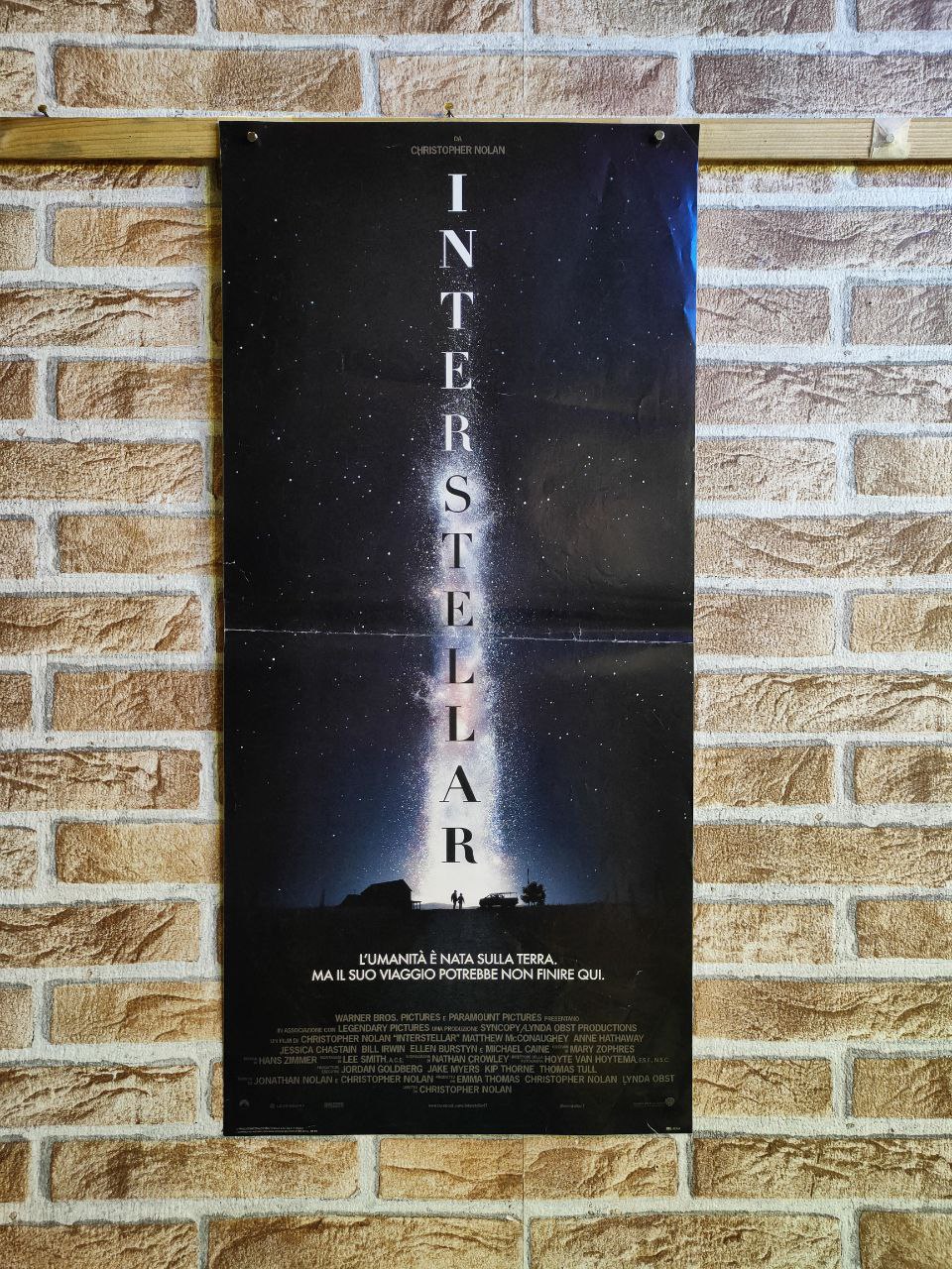 Locandina originale di cinema - Interstellar