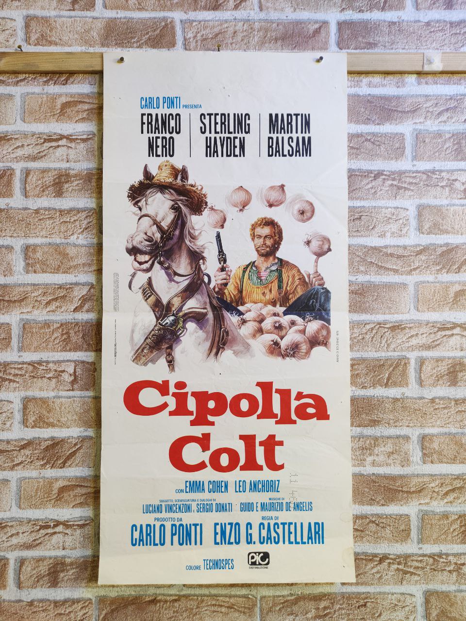 Locandina originale di cinema - Cipolla Colt