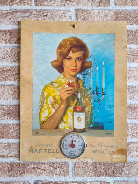 Cartonato pubblicitario Cognac Martell | Anni '60