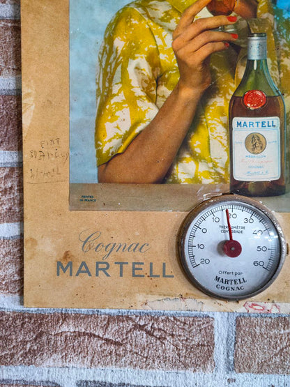 Cartonato pubblicitario Cognac Martell | Anni '60