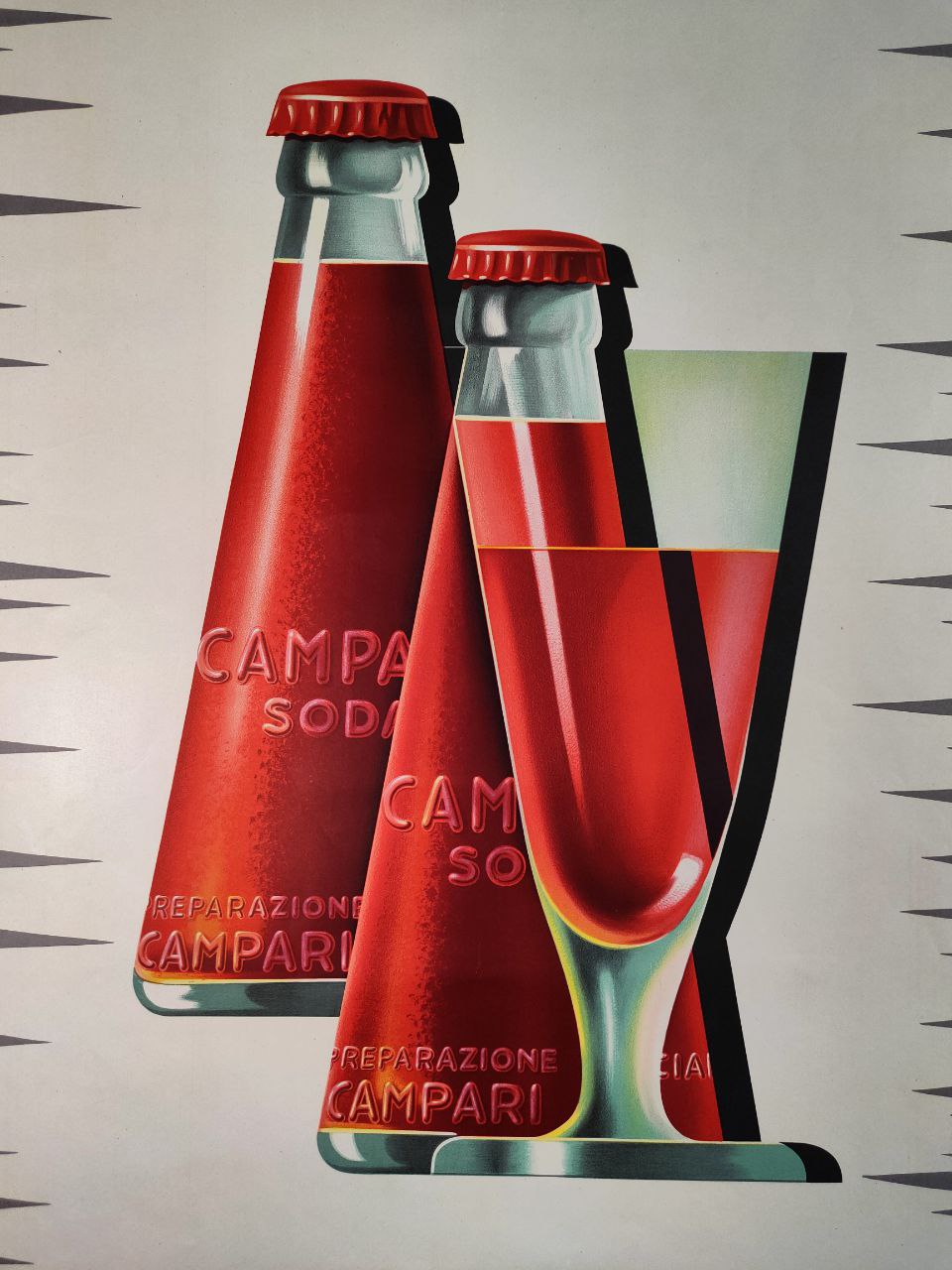 Manifesto pubblicitario Campari Soda