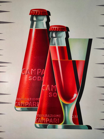 Manifesto pubblicitario Campari Soda