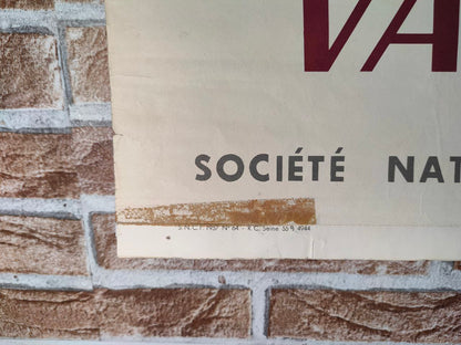 Manifesto originale pubblicitario - SNCF - Val de Loire