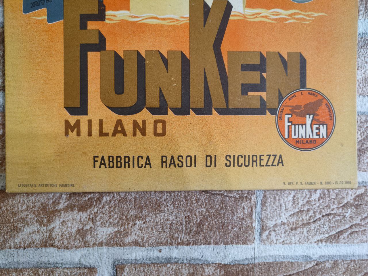 Cartonato pubblicitario FunKen Milano
