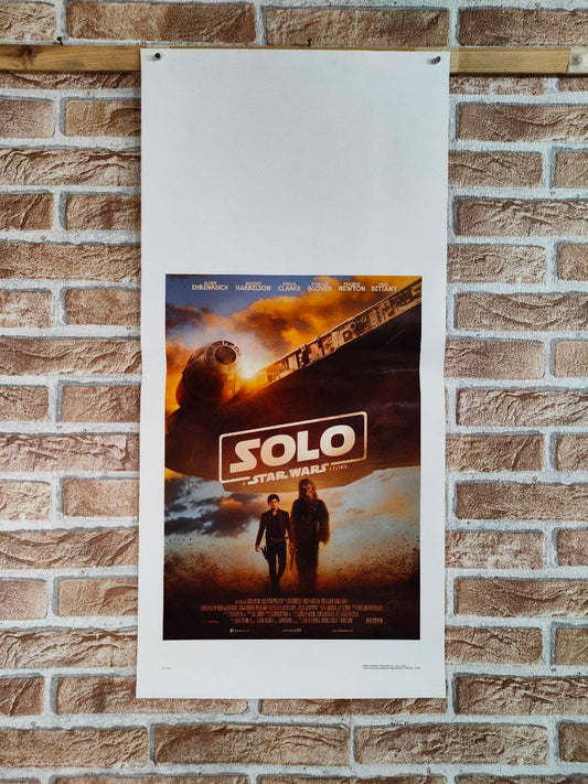 Locandina originale di cinema - Solo: A Star Wars Story