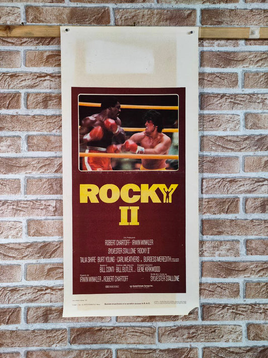 Locandina originale di cinema - Rocky II