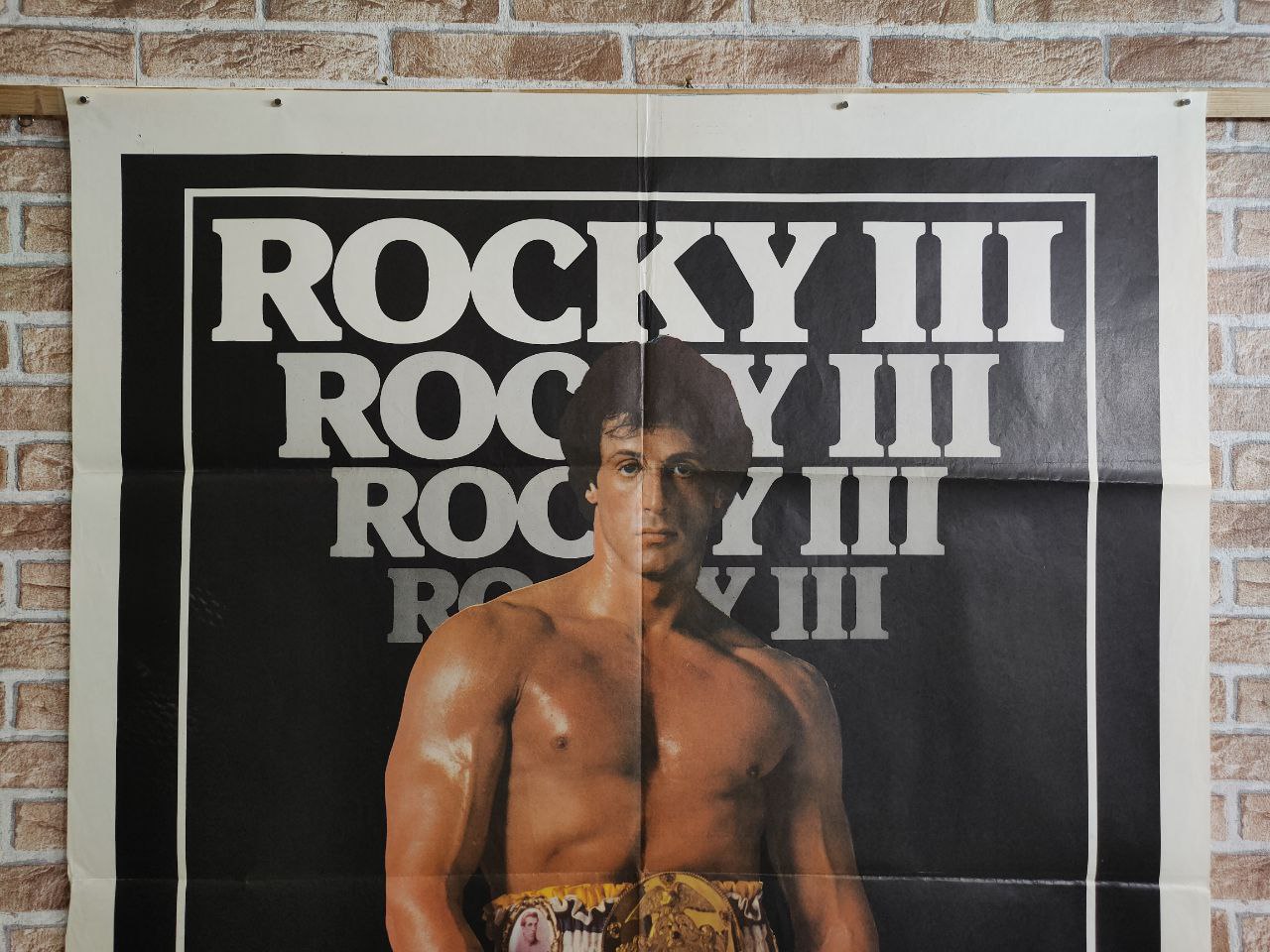 Manifesto originale di cinema - Rocky III