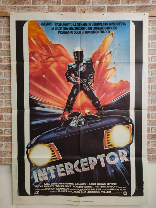 Manifesto originale di cinema - Interceptor