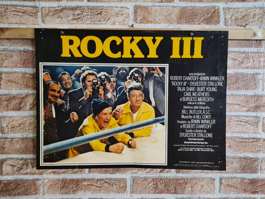 Fotobusta originale di cinema - Rocky III
