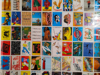 Manifesto originale pubblicitario - Fiorucci mosaico pubblicata