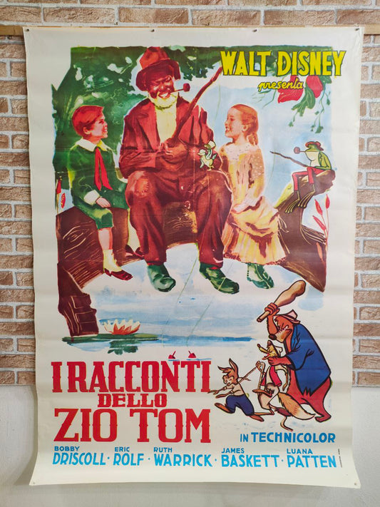 Manifesto originale di cinema - I racconti dello zio Tom