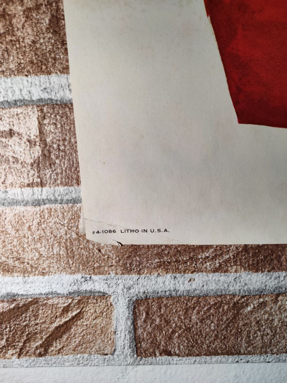 Manifesto originale pubblicitario - TWA Portugal