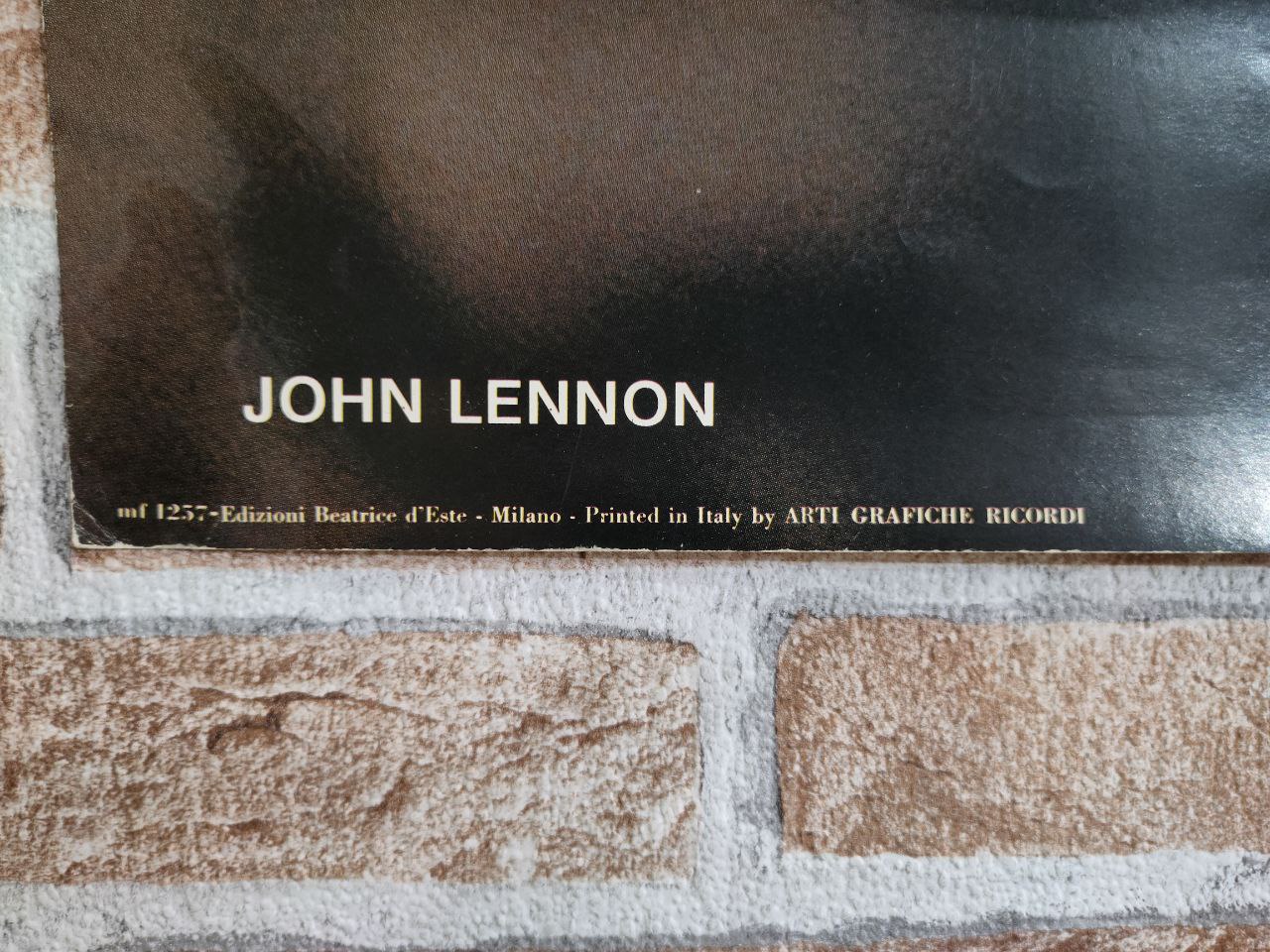 Manifesto originale pubblicitario - John Lennon