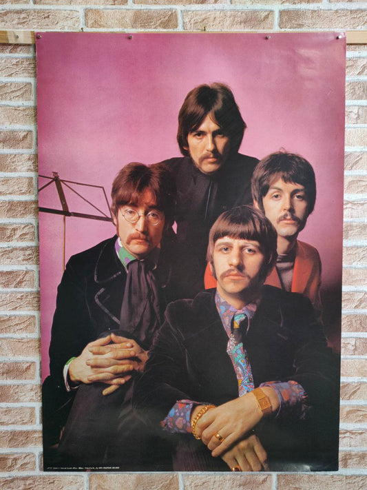 Manifesto originale pubblicitario - The Beatles