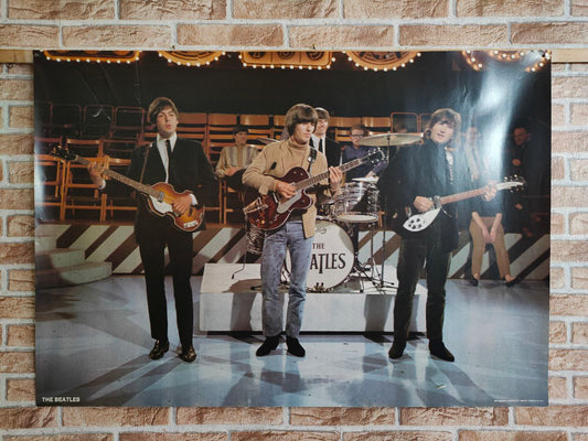 Manifesto originale pubblicitario - The Beatles