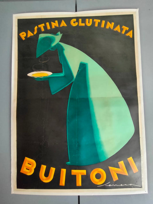 Manifesto originale pubblicitario - Buitoni Pasta Glutinata