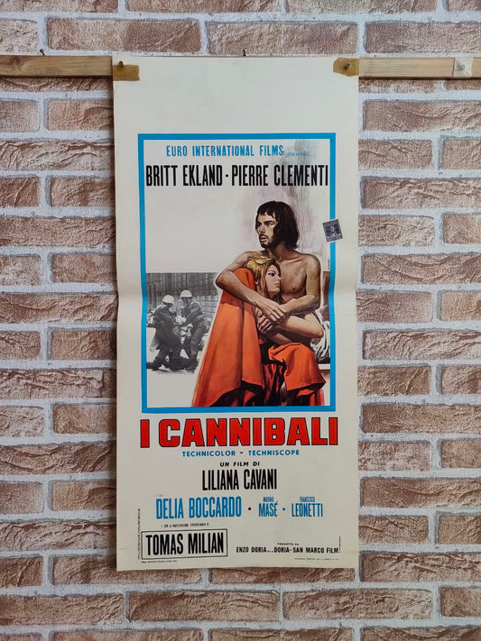 Locandina originale di cinema - I cannibali