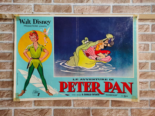 Fotobusta originale di cinema - Peter Pan