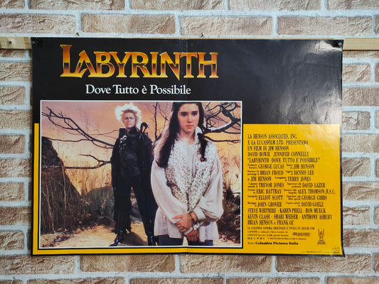 Fotobusta originale di cinema - Labyrinth