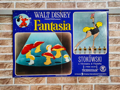 Fotobusta originale di cinema - Fantasia Walt Disney