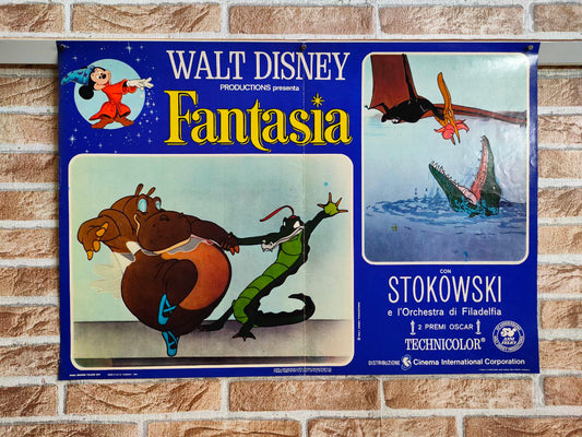 Fotobusta originale di cinema - Fantasia Walt Disney
