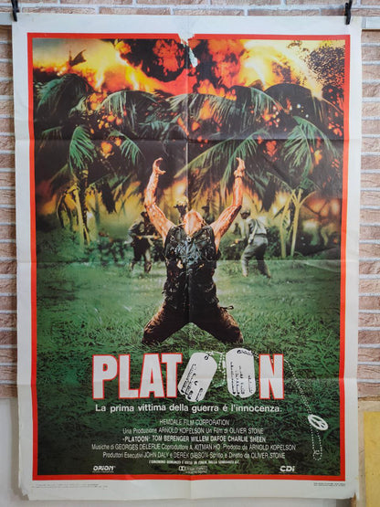 Manifesto originale di cinema - Platoon